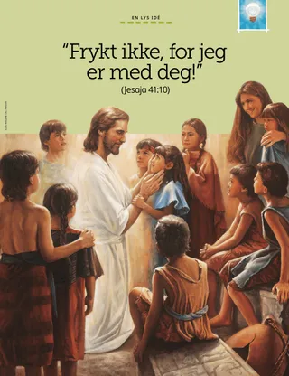 poster of Jesus with children