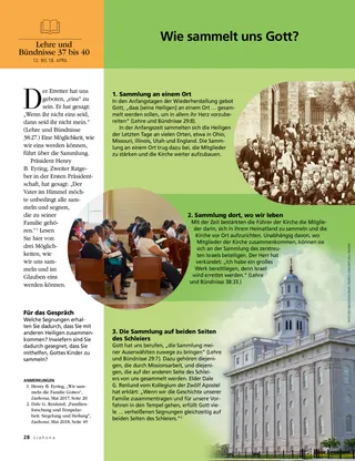 article on gathering