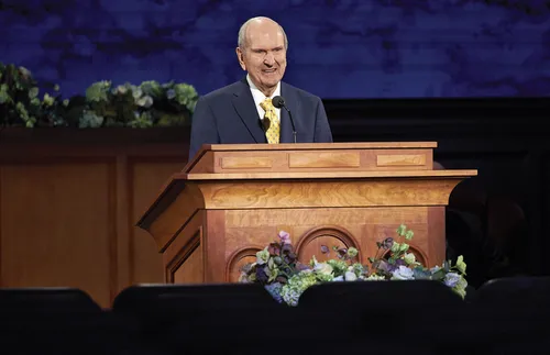 President Nelson in general conference