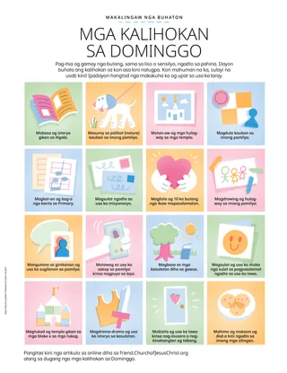 Board alang sa mga kalihokan nga adunay mga paghulagway