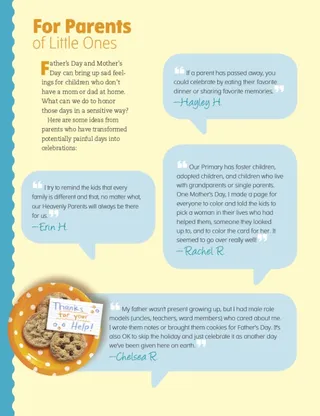 collection of quotes from parents and leaders