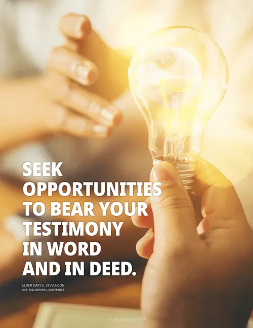 Stevenson poster quote