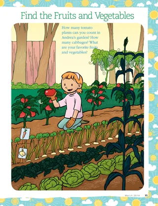 Find the Fruits and Vegetables