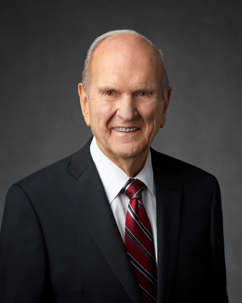 The Official Portrait of Russell M. Nelson.