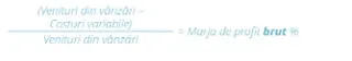 Calcularea marjei de profit brut