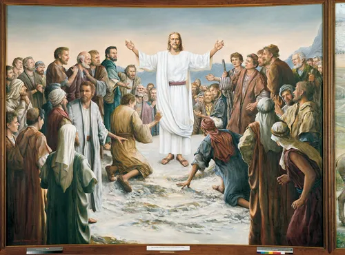 Jesus Christ teaching
