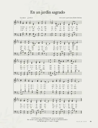 In a Sacred Garden Place