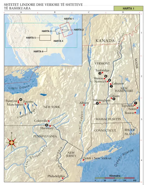 Harta 1 e historisë së Kishës