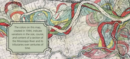 map of Mississippi River