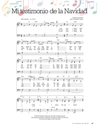 My Christmas Testimony