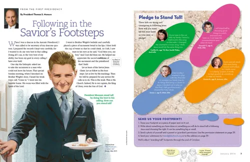 Following in the Savior’s Footsteps