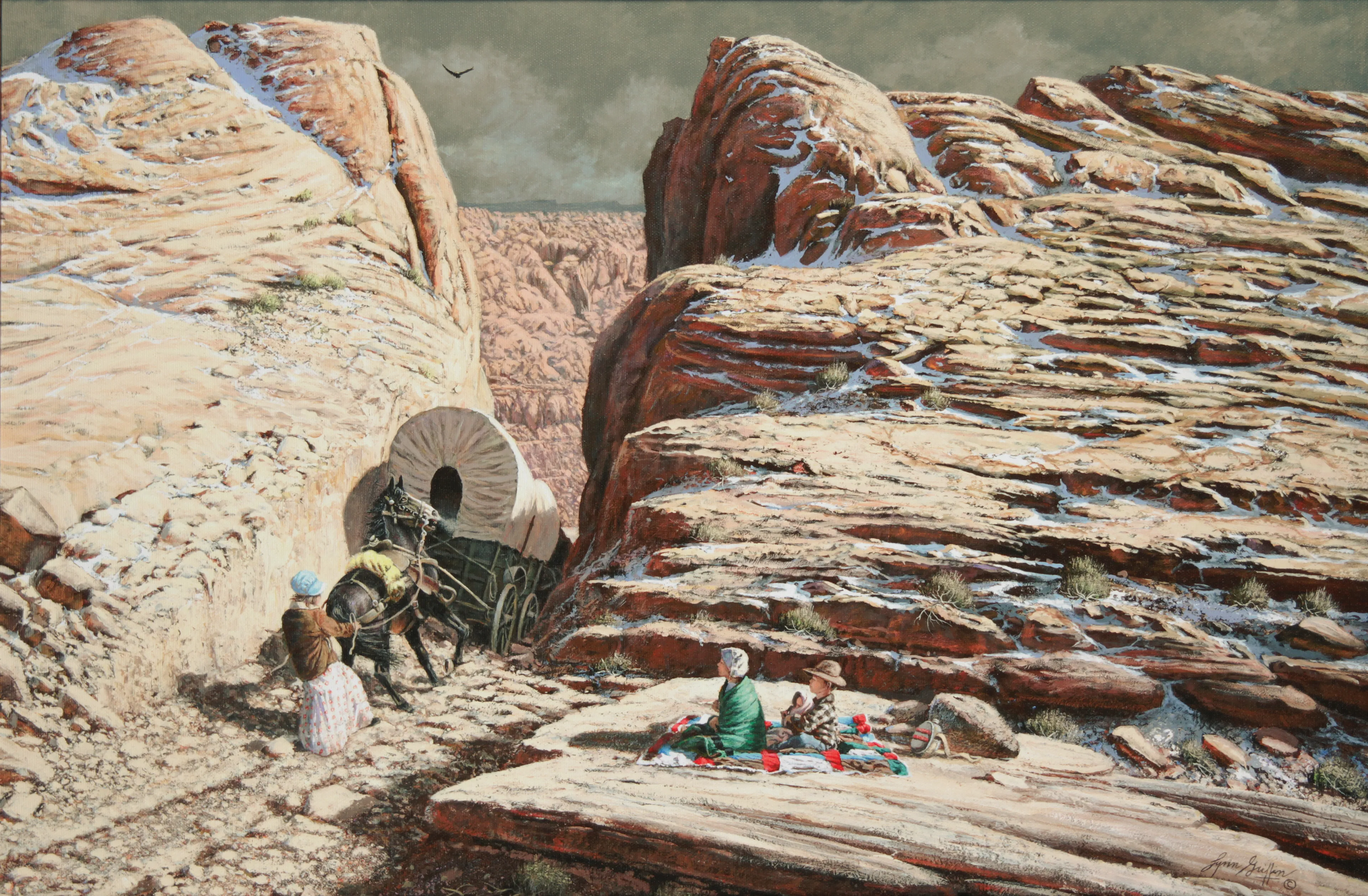 The Last Wagon, by Lynn Griffin