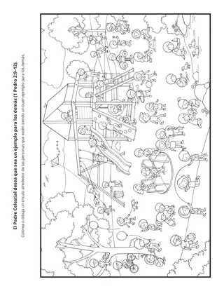 Hoja de actividades: El Padre Celestial desea que sea un ejemplo para los demás