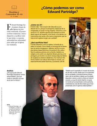 article about Edward Partridge