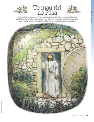 Easter lilies activity