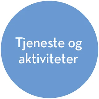 tjeneste og aktiviteter-ikon