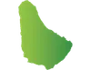 map of Barbados