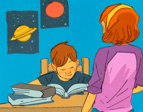 Mandy talking to Matt