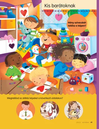 children playing in preschool