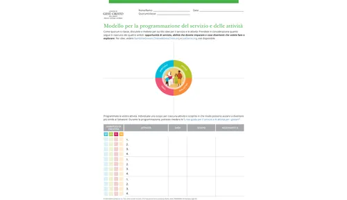 planner projektów służby i zajęć