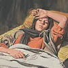 A sick woman