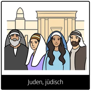 Symbol für Evangeliumsbegriff: Juden, jüdisch