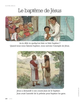 Jesus Was Baptized 1