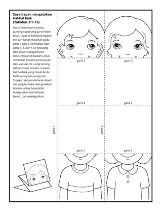 halaman kegiatan: saya dapat berbaik hati kepada orang lain