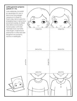 Stran z dejavnostjo: Do drugih sem lahko prijazen