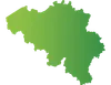 map of Belgium
