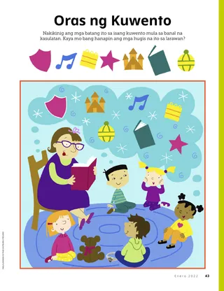 Page from the January 2022 Friend Magazine.