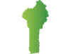 map of Benin