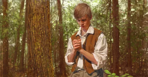 Joseph Smith praying