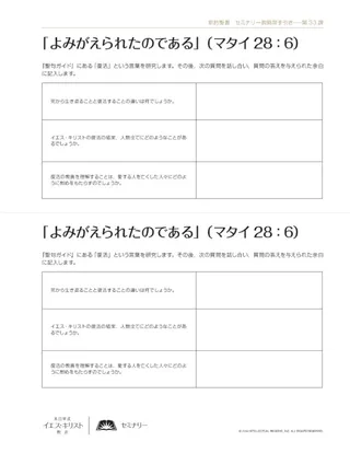 handout, He is risen