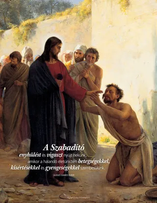 Jézus Krisztus meggyógyít egy férfit