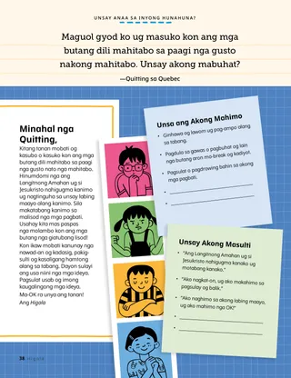 Mga bata nga nagpakita og lainlaing mga emosyon