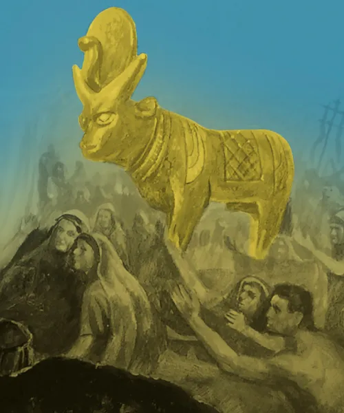 a golden calf
