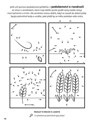 Parable of the Sower coloring page