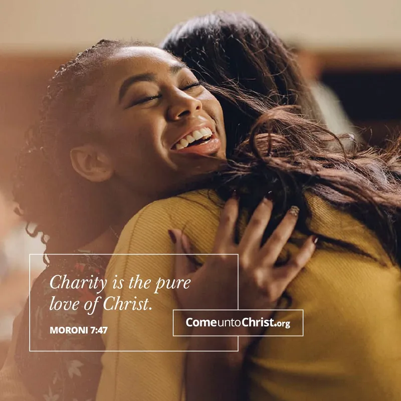 Charity is the pure love of Christ