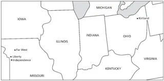 karta, Ohio till Missouri