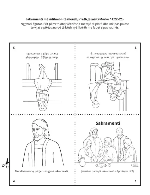 faqja e veprimtarisë: sakramenti