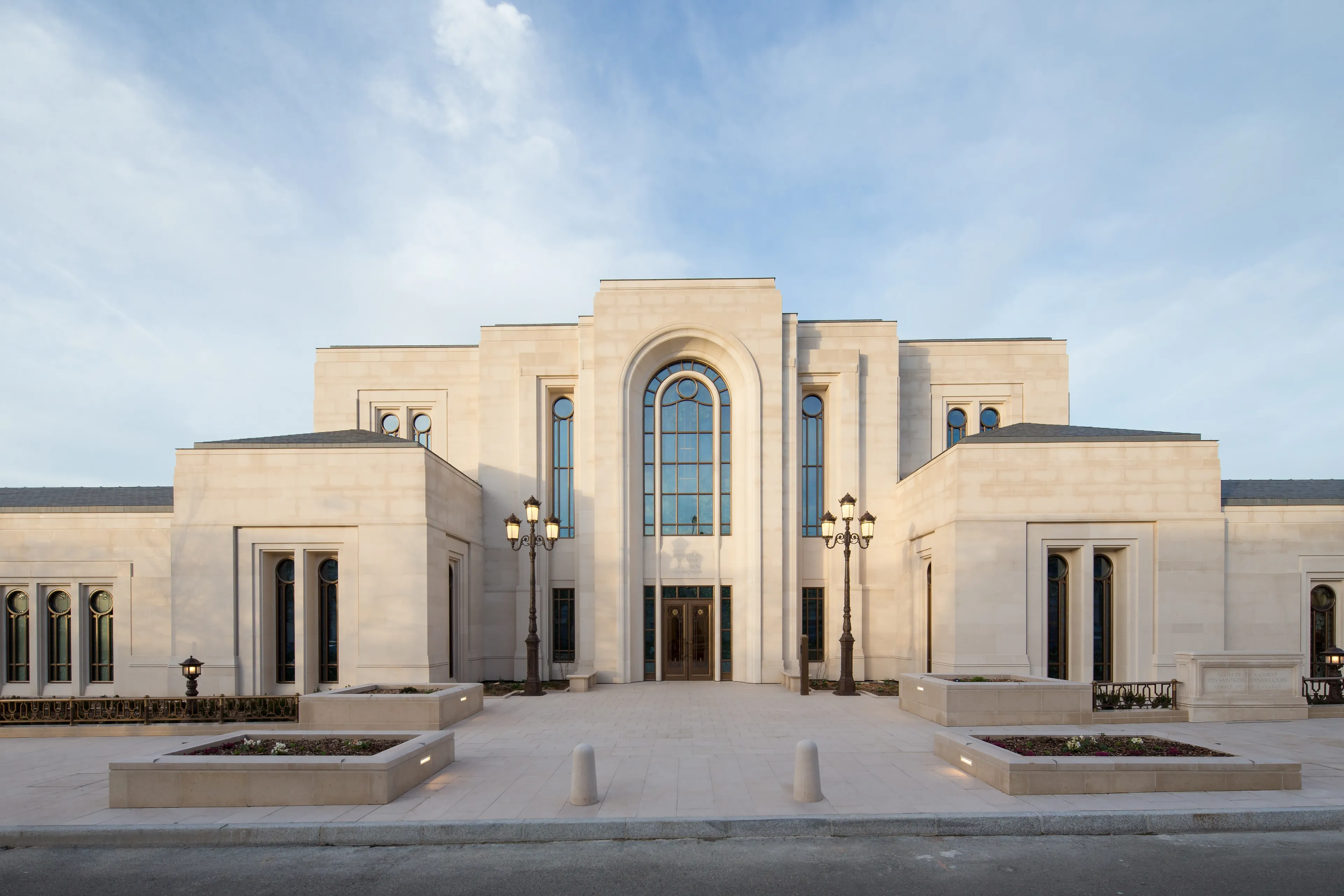 Exterior of the Paris France Temple.