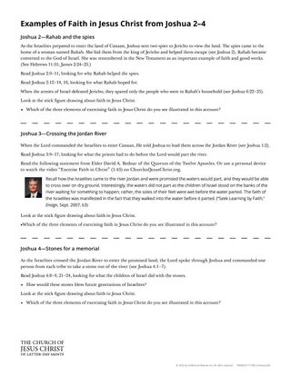 2026 Old Testament Seminary Teacher Materials