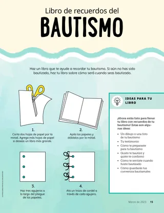 actividad para hacer un libro