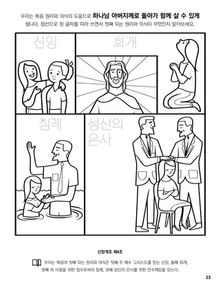 Fourth Article of Faith coloring page