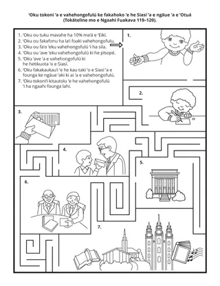 peesi ʻekitivitií: ʻoku tokoni e vahehongofulú ke fakahoko ʻe he Siasí ʻa e ngāue ʻa e ʻOtuá