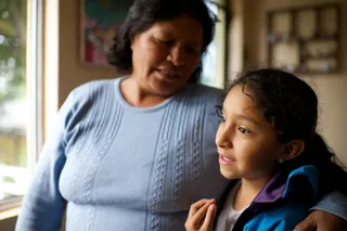 woman and young girl