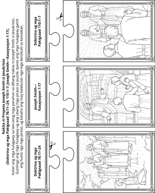 pahina sa kalihokan: Nakakita si Joseph Smith ni Jesukristo