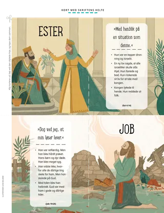 cut-out scripture cards