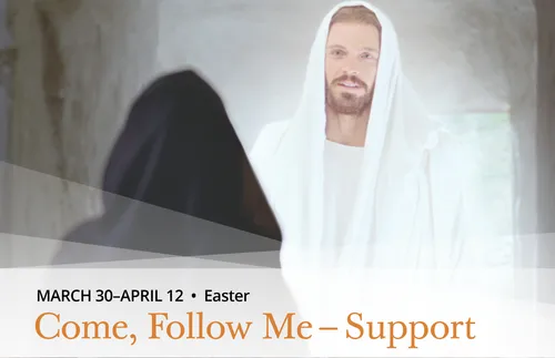 Jesus and Mary Magdalene (from Bible videos)